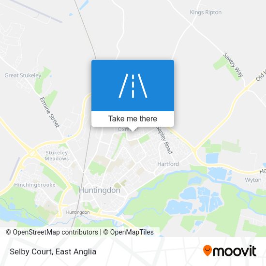 Selby Court map