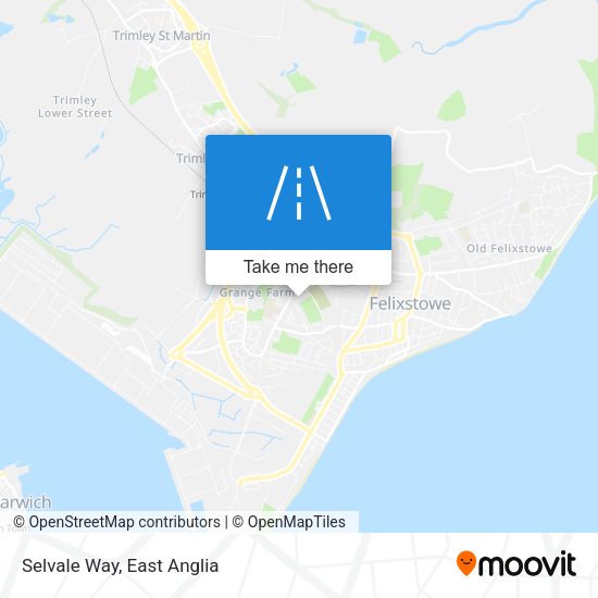 Selvale Way map