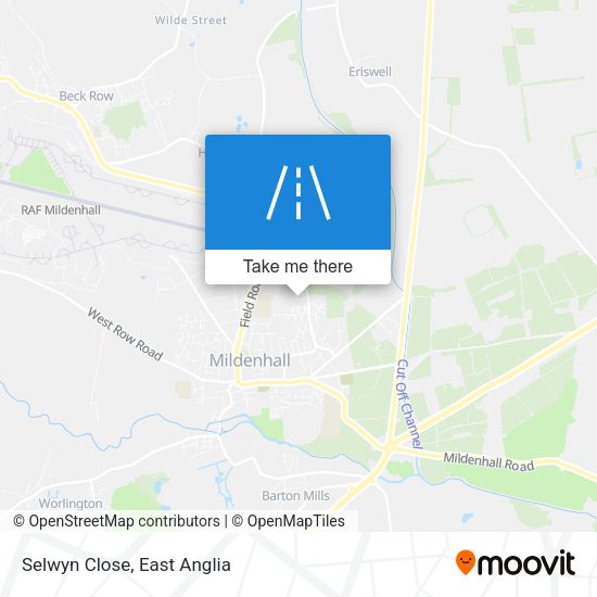 Selwyn Close map