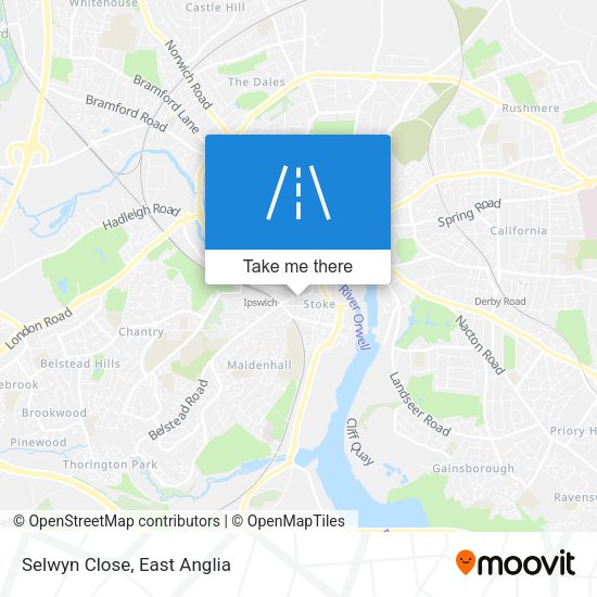 Selwyn Close map