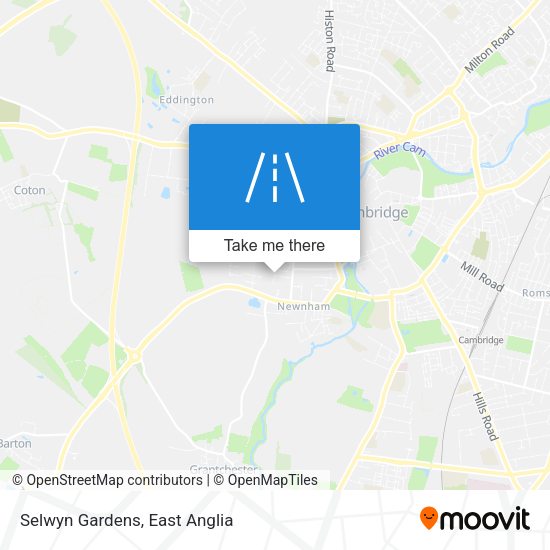 Selwyn Gardens map