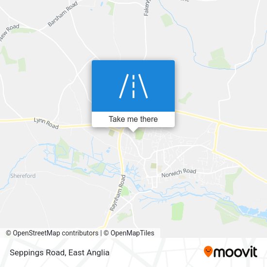 Seppings Road map