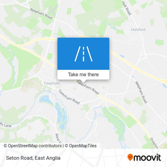 Seton Road map