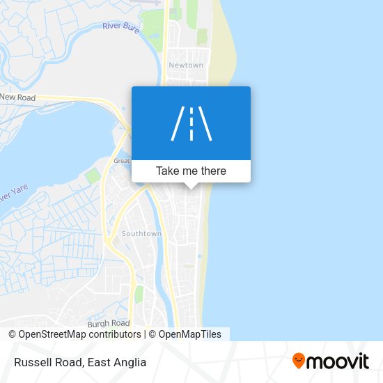 Russell Road map