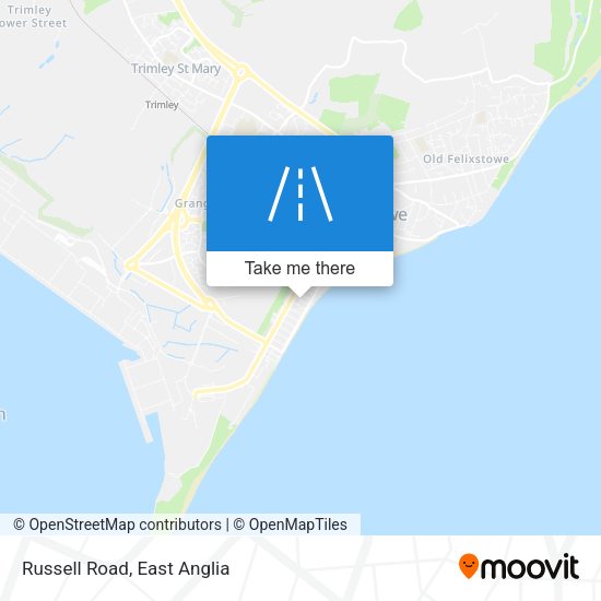 Russell Road map