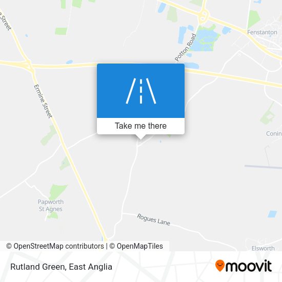 Rutland Green map