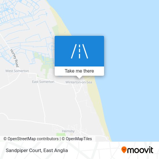 Sandpiper Court map