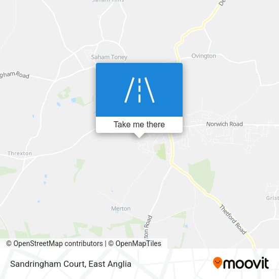 Sandringham Court map