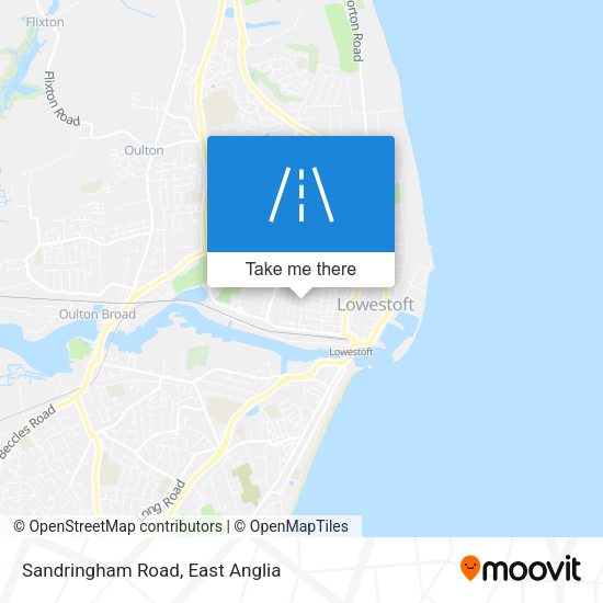Sandringham Road map