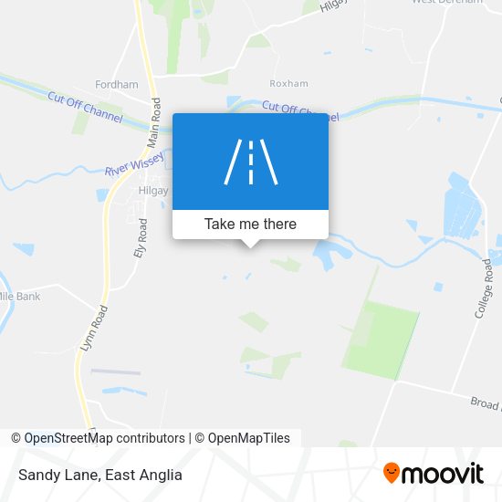 Sandy Lane map