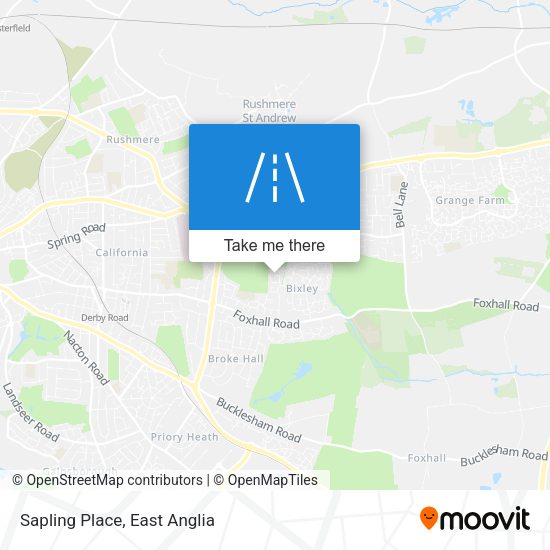 Sapling Place map