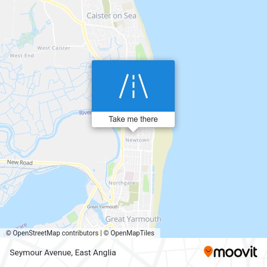 Seymour Avenue map