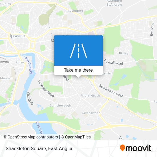 Shackleton Square map