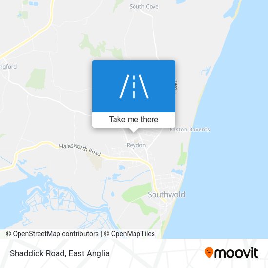 Shaddick Road map