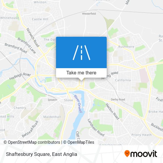 Shaftesbury Square map
