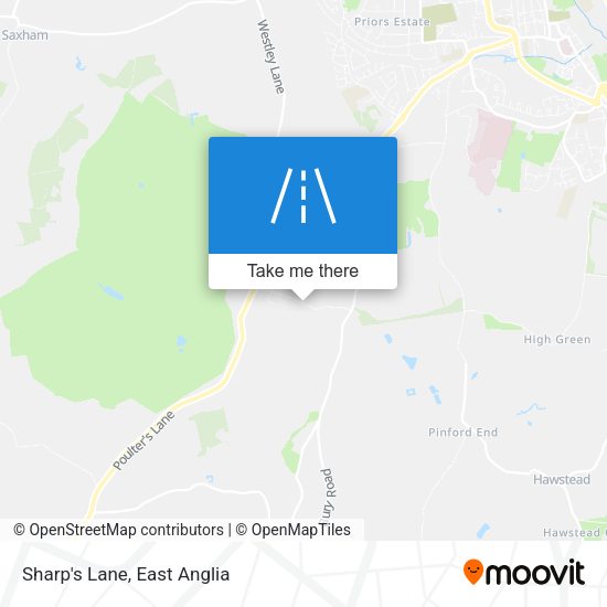 Sharp's Lane map