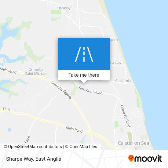 Sharpe Way map