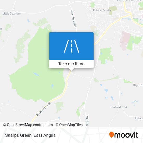 Sharps Green map