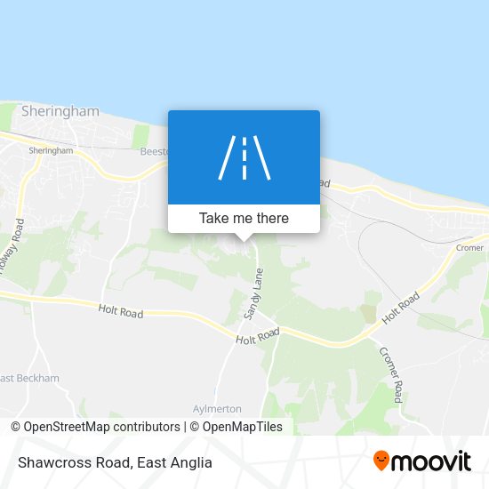 Shawcross Road map