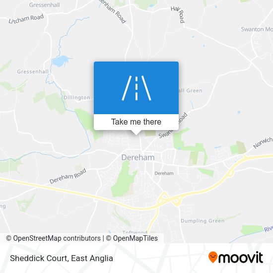 Sheddick Court map