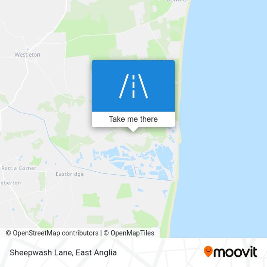 Sheepwash Lane map