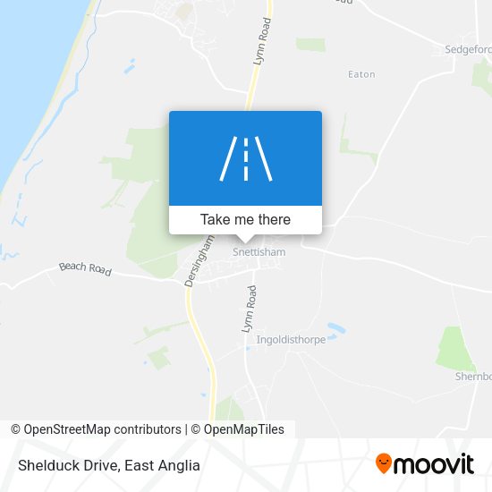 Shelduck Drive map