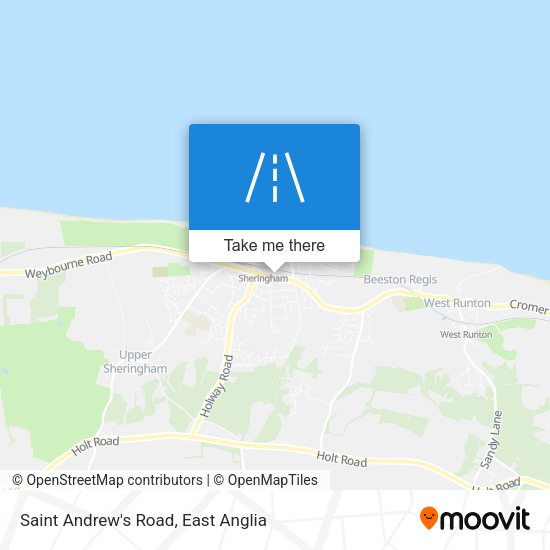 Saint Andrew's Road map