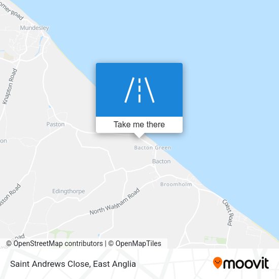 Saint Andrews Close map