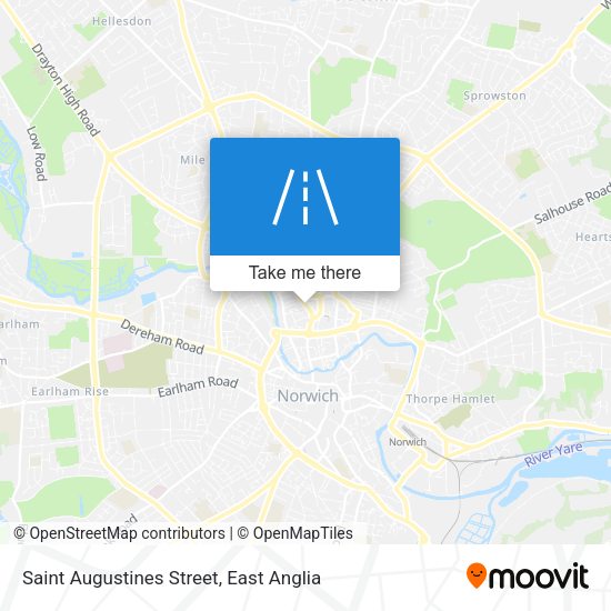 Saint Augustines Street map