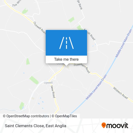 Saint Clements Close map