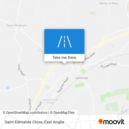Saint Edmunds Close map