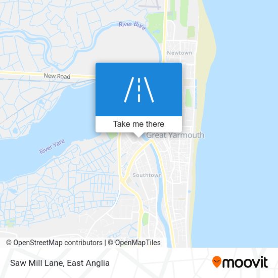 Saw Mill Lane map