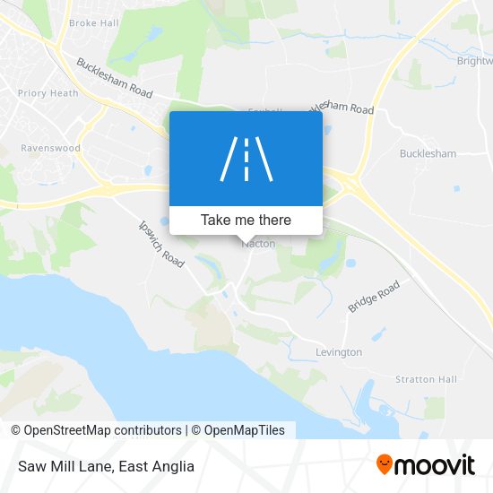 Saw Mill Lane map