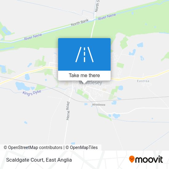 Scaldgate Court map