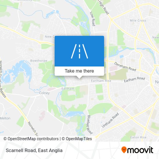 Scarnell Road map