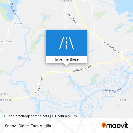School Close map