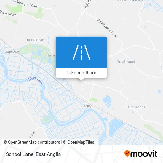 School Lane map