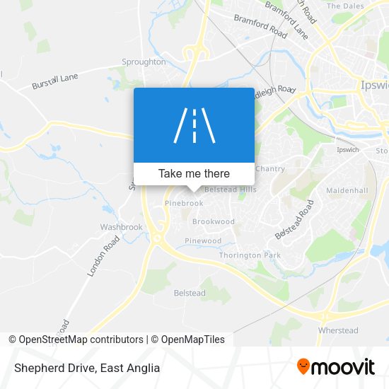 Shepherd Drive map