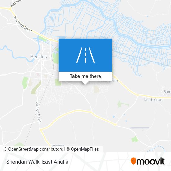 Sheridan Walk map
