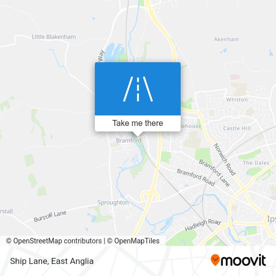 Ship Lane map