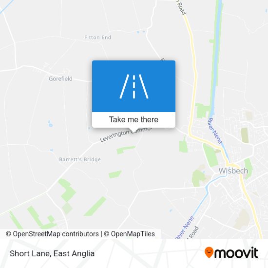 Short Lane map