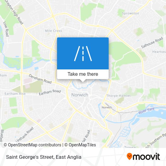 Saint George's Street map