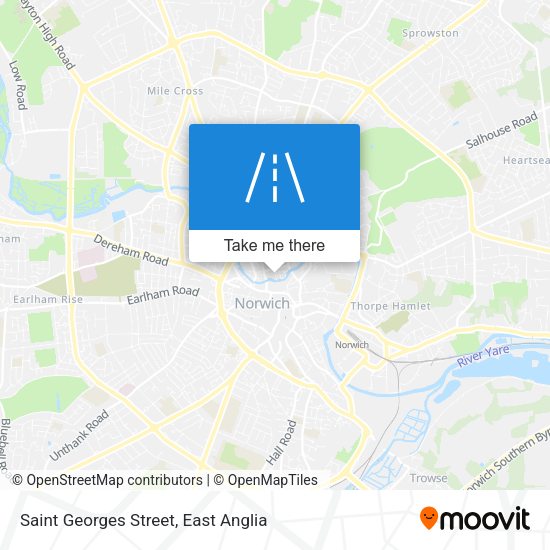 Saint Georges Street map