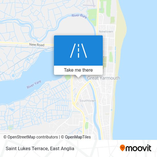 Saint Lukes Terrace map