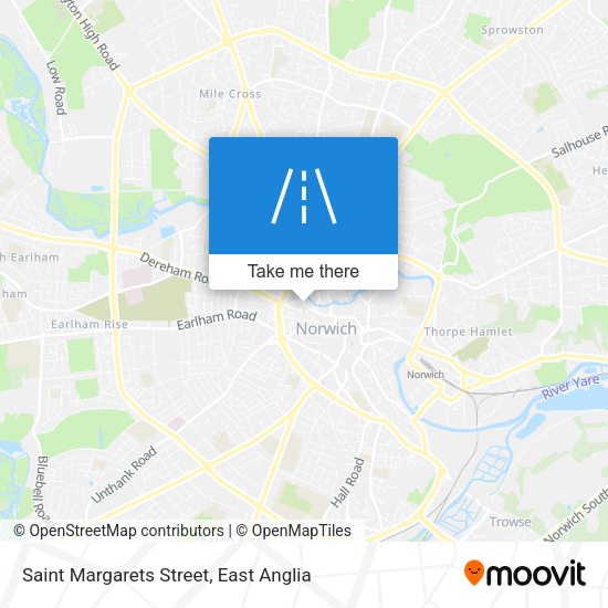 Saint Margarets Street map