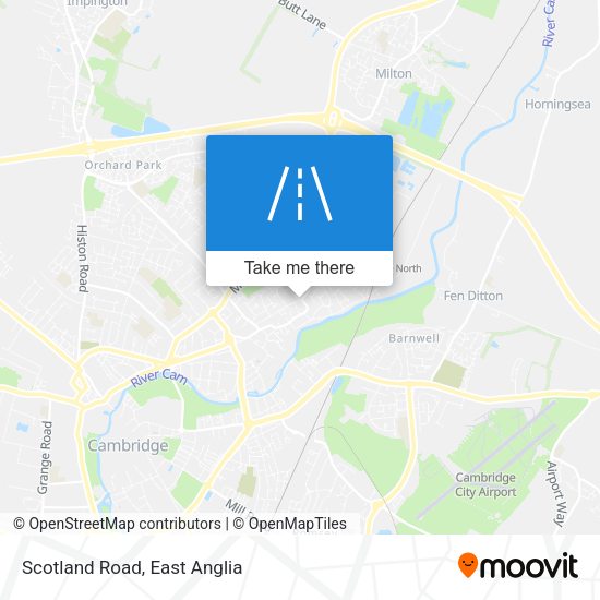 Scotland Road map