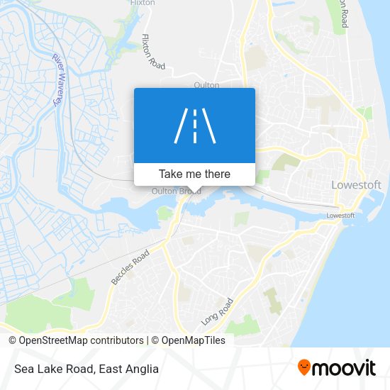 Sea Lake Road map