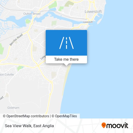 Sea View Walk map