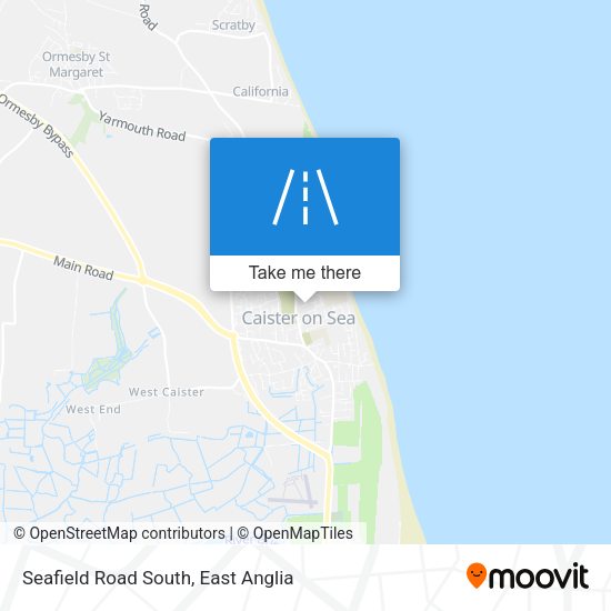 Seafield Road South map