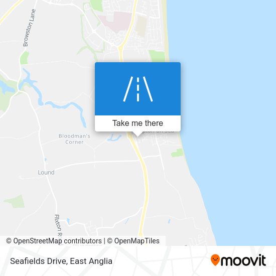 Seafields Drive map